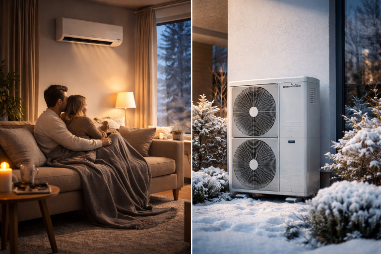 Climatisation réversible : une solution pour chauffer l’hiver, avec une consommation maîtrisée